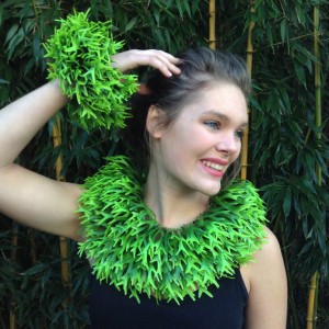 necklace + bracelet staghorn laura 72
