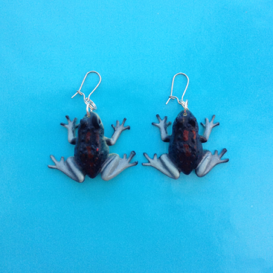 frog dark purple