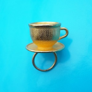 ring cup gold 