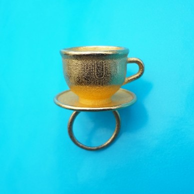 ring cup gold