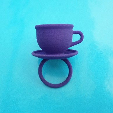 ring cup purple