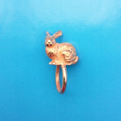 ring rabbit gold