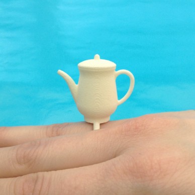 ring teapot white