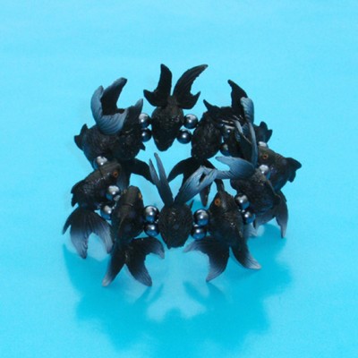 bracelet fish black 72