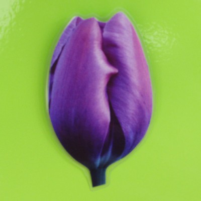 brooch tulip purple 72