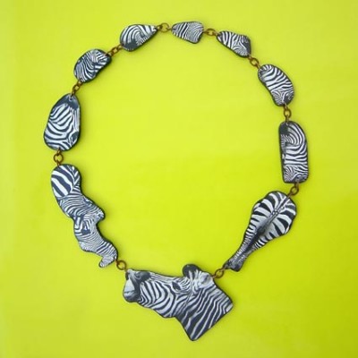 hout hals zebra
