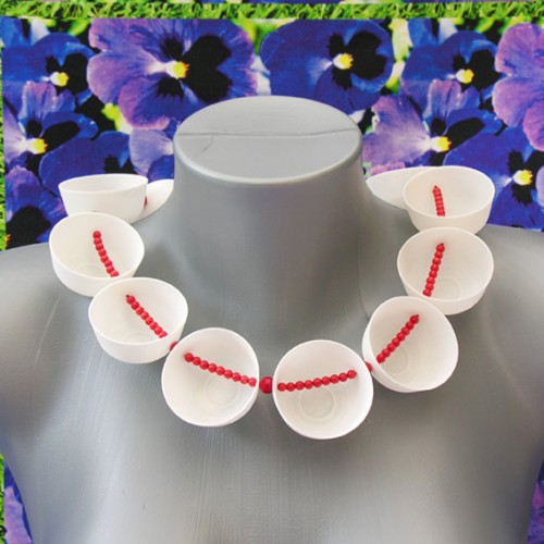 necklace bowl violets OK 72