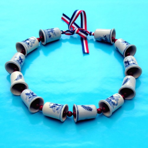 necklace made in holland thimble 72