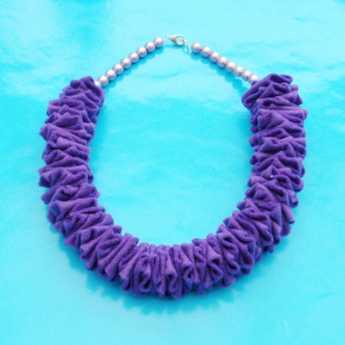 necklace structure purple 72