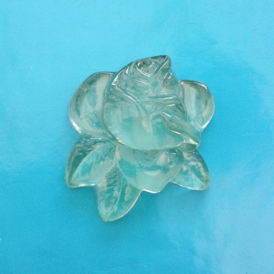 object rose resin transparent 72
