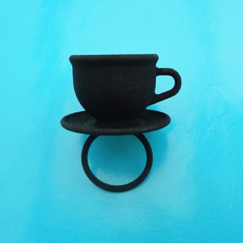 ring cup black 72