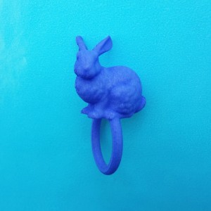 ring rabbit blue 72