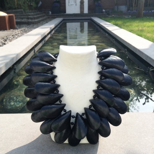 necklace mussel 2x 72