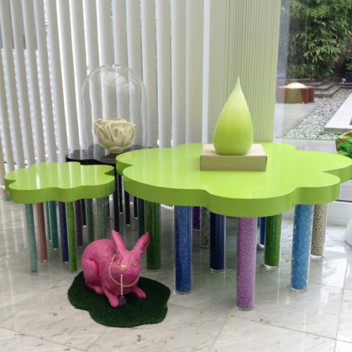 tafel wolk groen 72