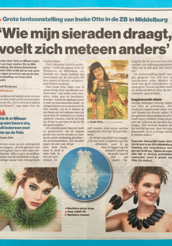 expo zb krant sieraden