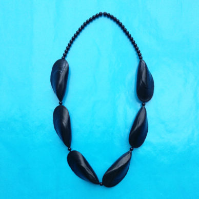 necklace mussel long 72
