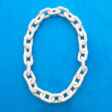 necklace chain white long small 72